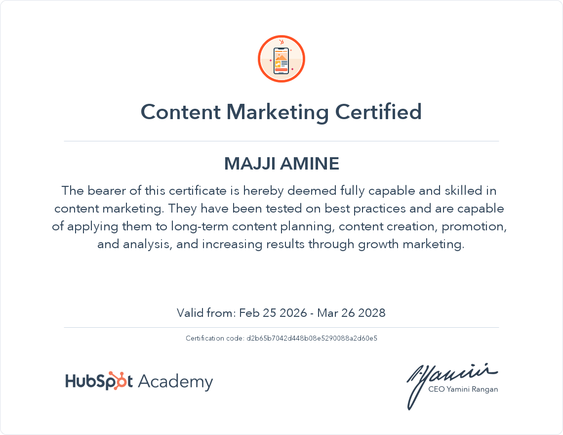 Content Marketing HubSpot